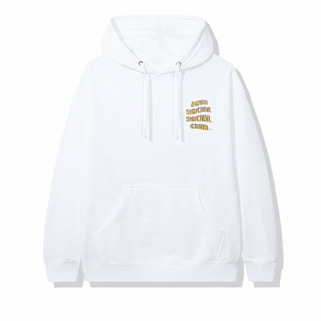 DS FW20 ASSC Stir Crazy White Hoodie Supreme Bape Offwhite