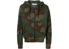 Camo Off White Hoodie | Grailed