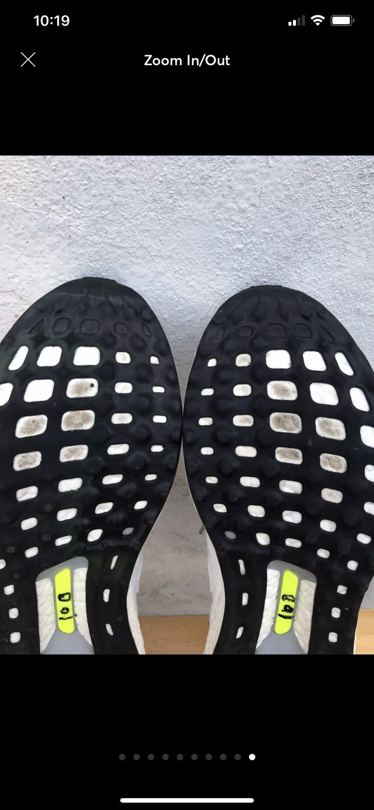 Adidas UltraBoost 1.0 Triple White 2015 Size US 10 / EU 43 - 10 Thumbnail