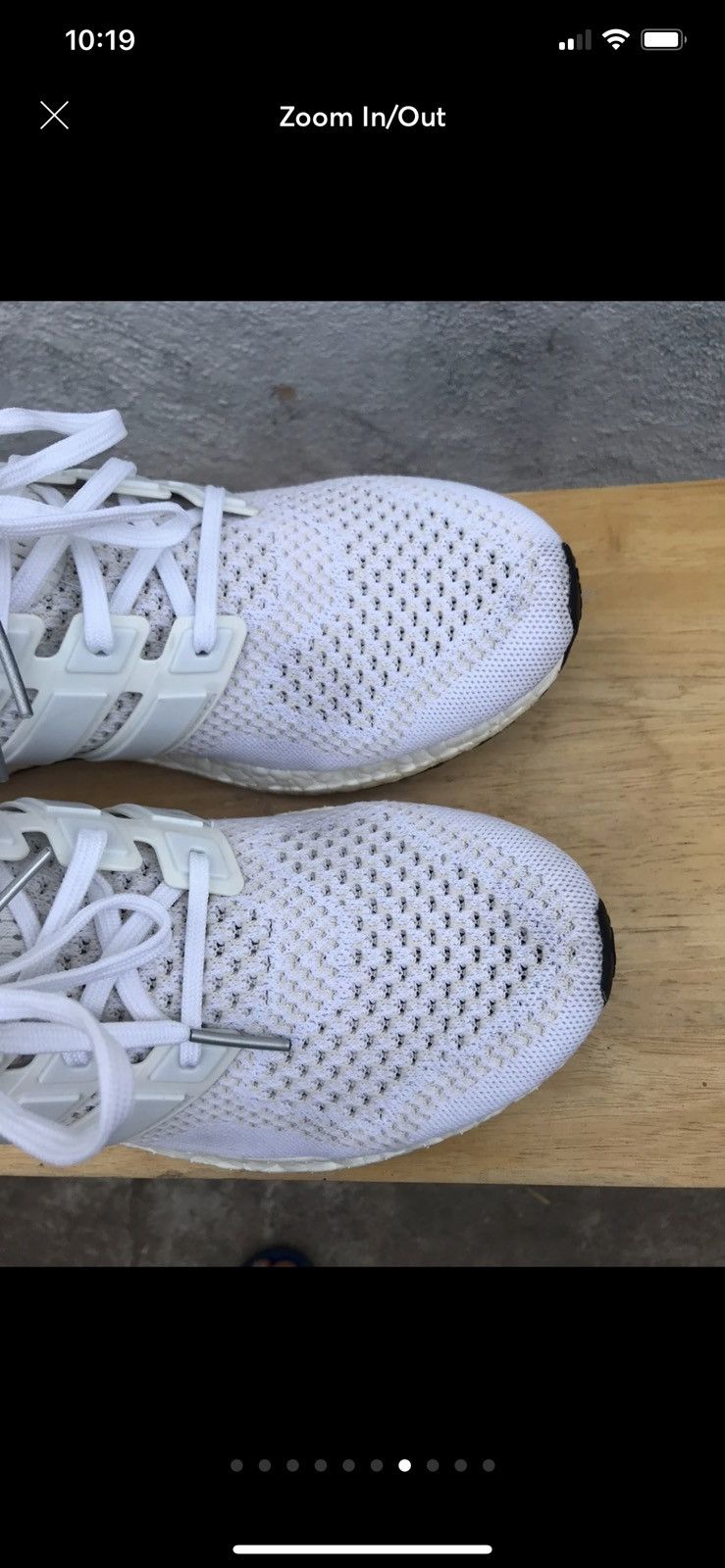 Adidas UltraBoost 1.0 Triple White 2015 Size US 10 / EU 43 - 7 Thumbnail