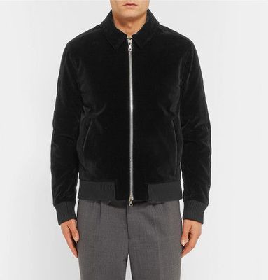 Officine Generale FINAL DROP Egon Velvet Piping Jacket Size US L / EU 52-54 / 3 - 3 Thumbnail