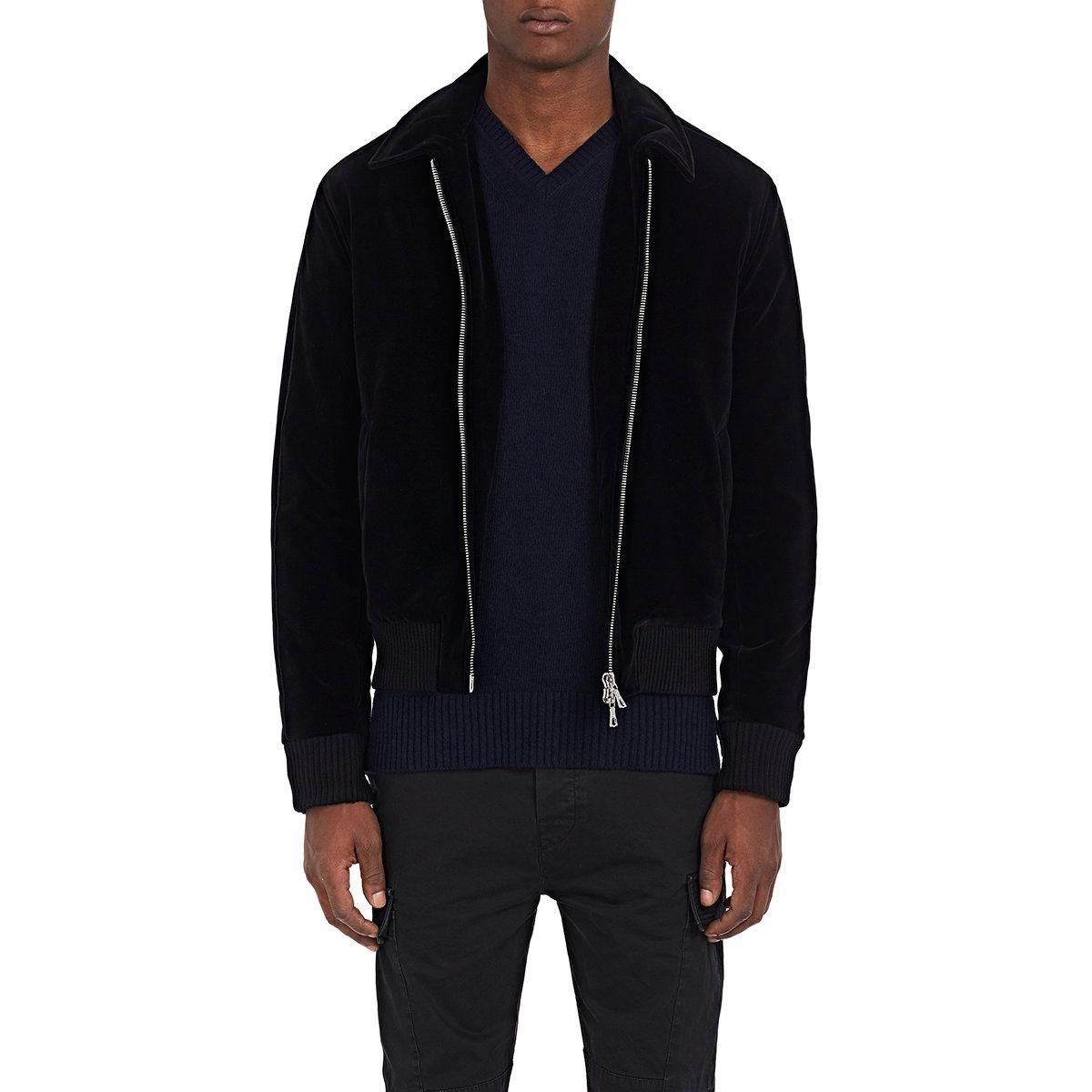 Officine Generale FINAL DROP Egon Velvet Piping Jacket Size US L / EU 52-54 / 3 - 2 Thumbnail