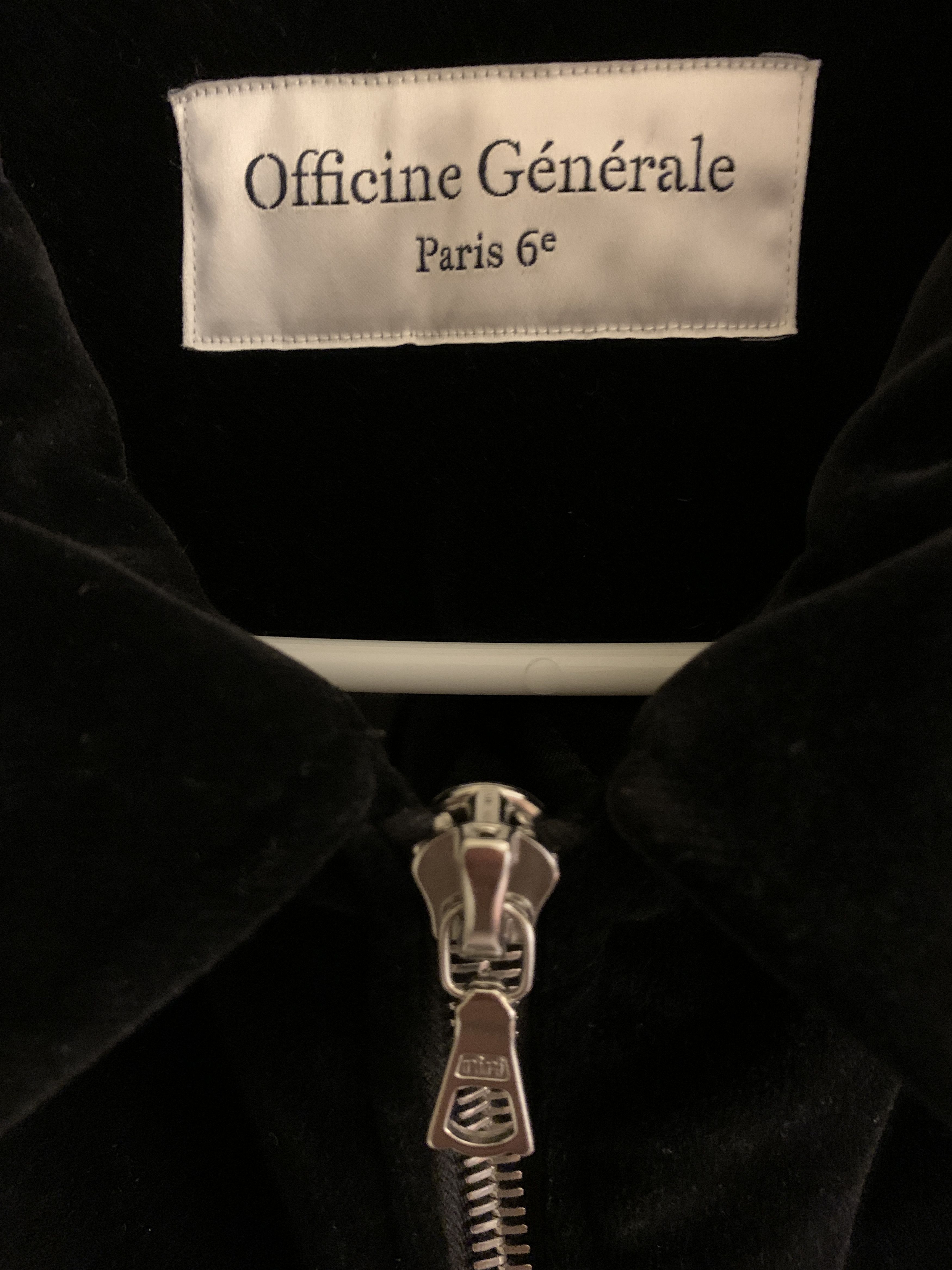 Officine Generale FINAL DROP Egon Velvet Piping Jacket Size US L / EU 52-54 / 3 - 12 Thumbnail