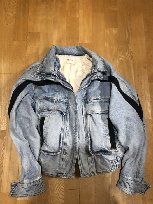 Fear of God fear of god sixth denim ski bomber jacket | Grailed