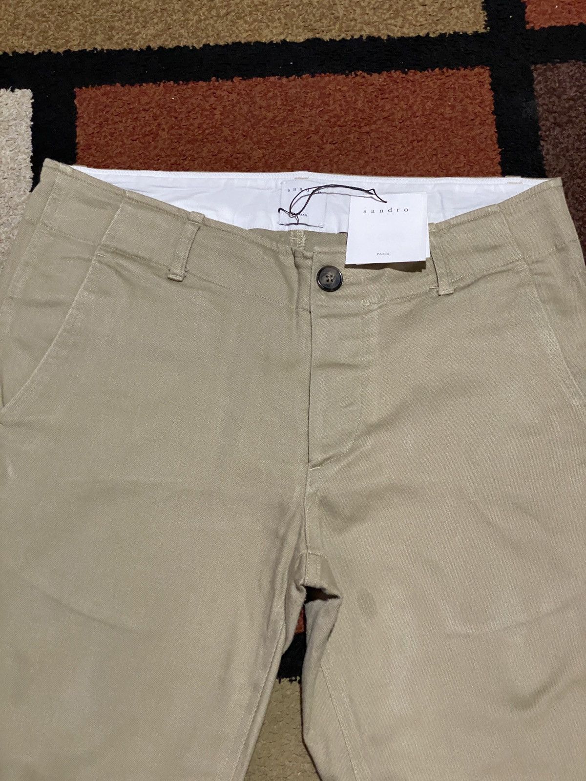 Sandro Navy Chino Pants Size US 32 / EU 48 - 13 Thumbnail