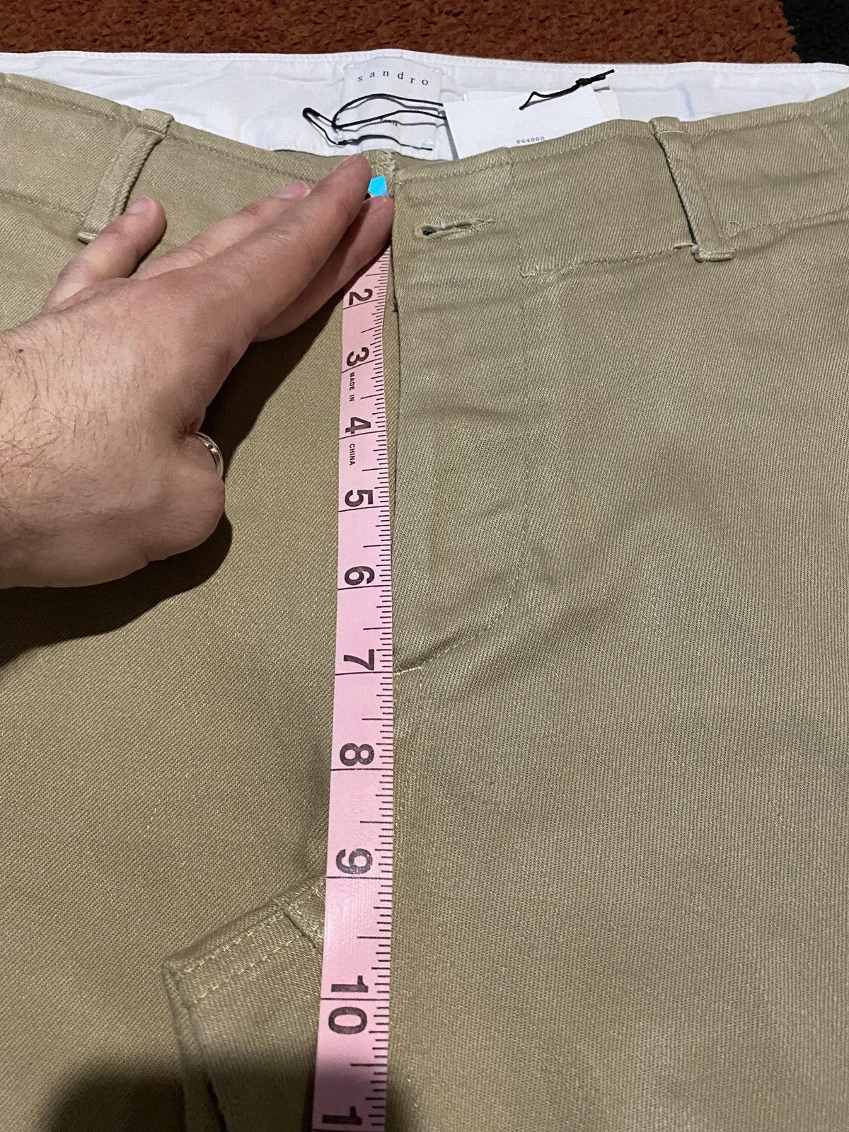 Sandro Navy Chino Pants Size US 32 / EU 48 - 7 Thumbnail