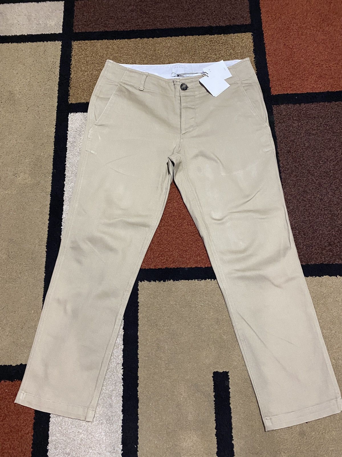 Sandro Navy Chino Pants Size US 32 / EU 48 - 2 Thumbnail