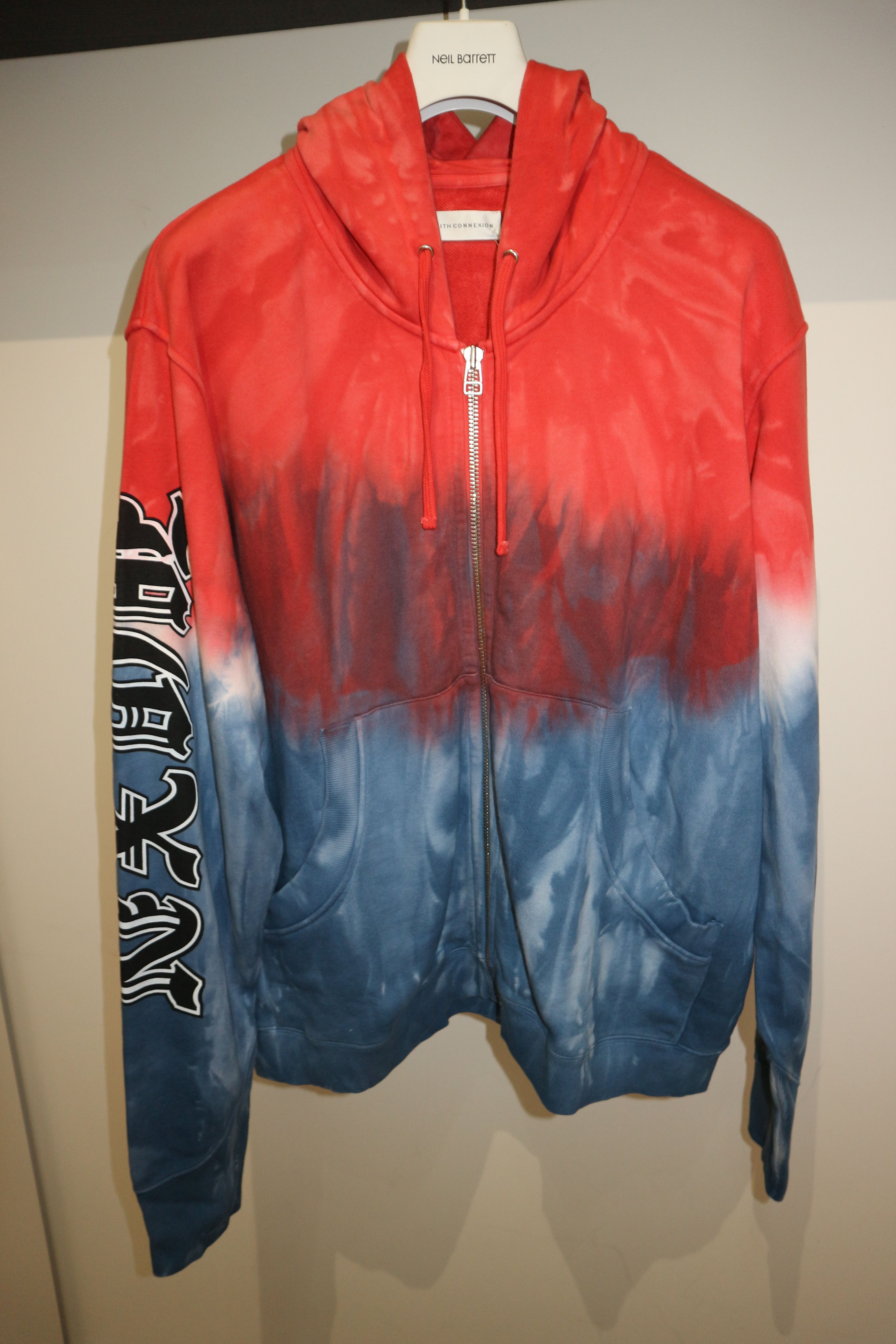 Faith Connexion Tie dye french flag hoodie Size US L / EU 52-54 / 3 - 1 Thumbnail