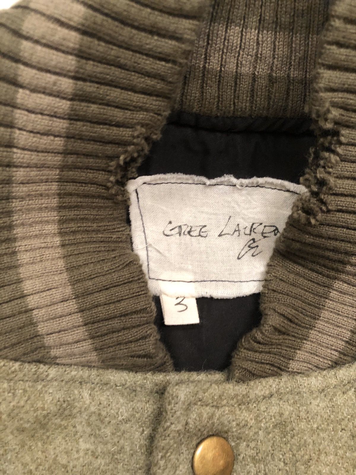 Greg Lauren FW19 Army Varsity Jacket Size US L / EU 52-54 / 3 - 4 Thumbnail