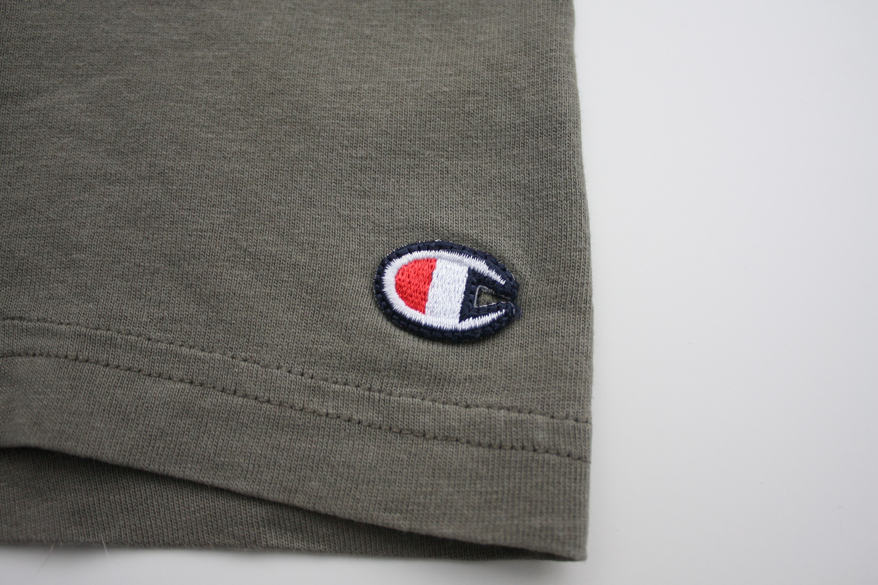 Champion Champion Olive Khaki Army Green Short Sleeve T-Shirt Size US S / EU 44-46 / 1 - 5 Thumbnail