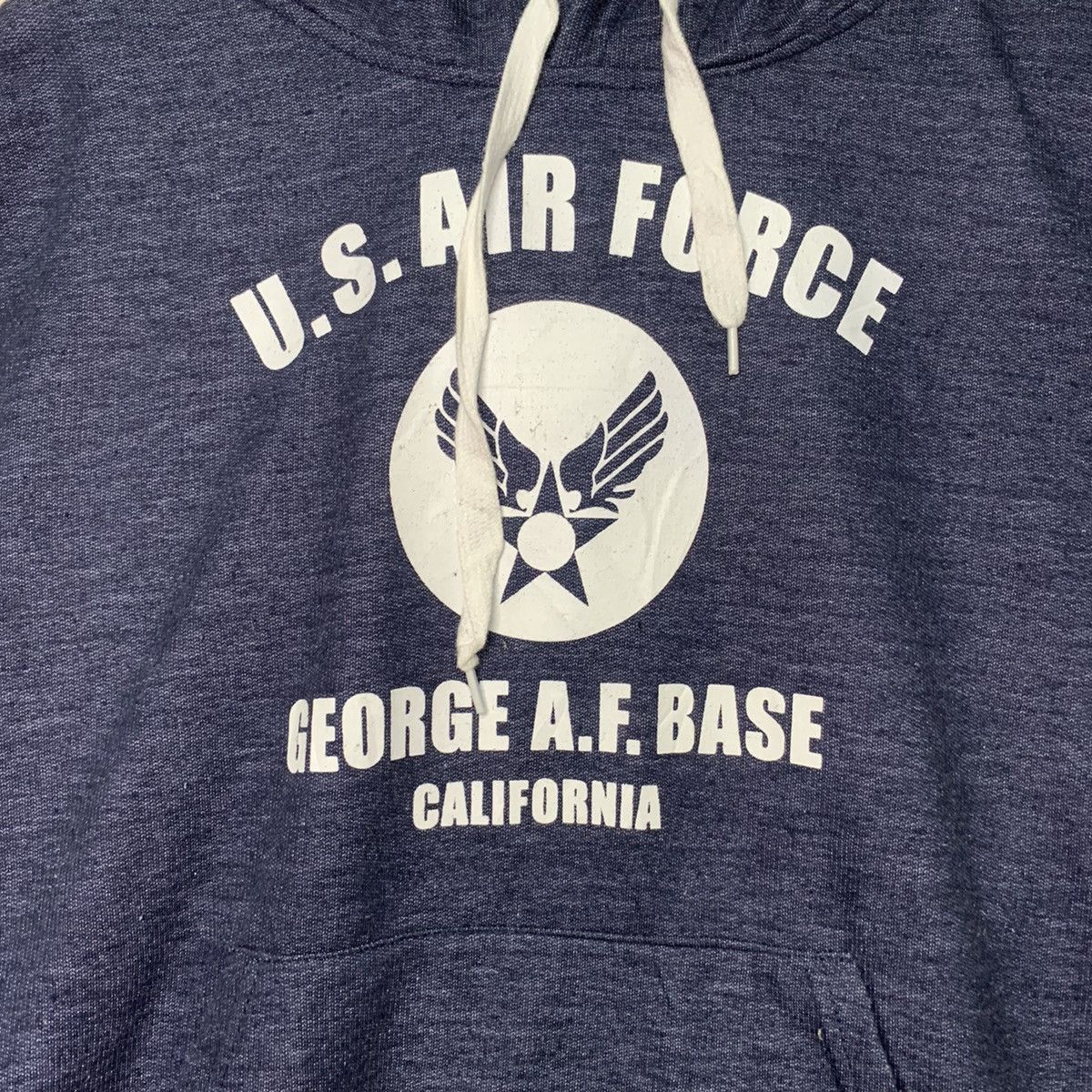 Vintage U.S.Air Force Hoodie Sweater Sweatshirt Large Size Size US L / EU 52-54 / 3 - 5 Thumbnail