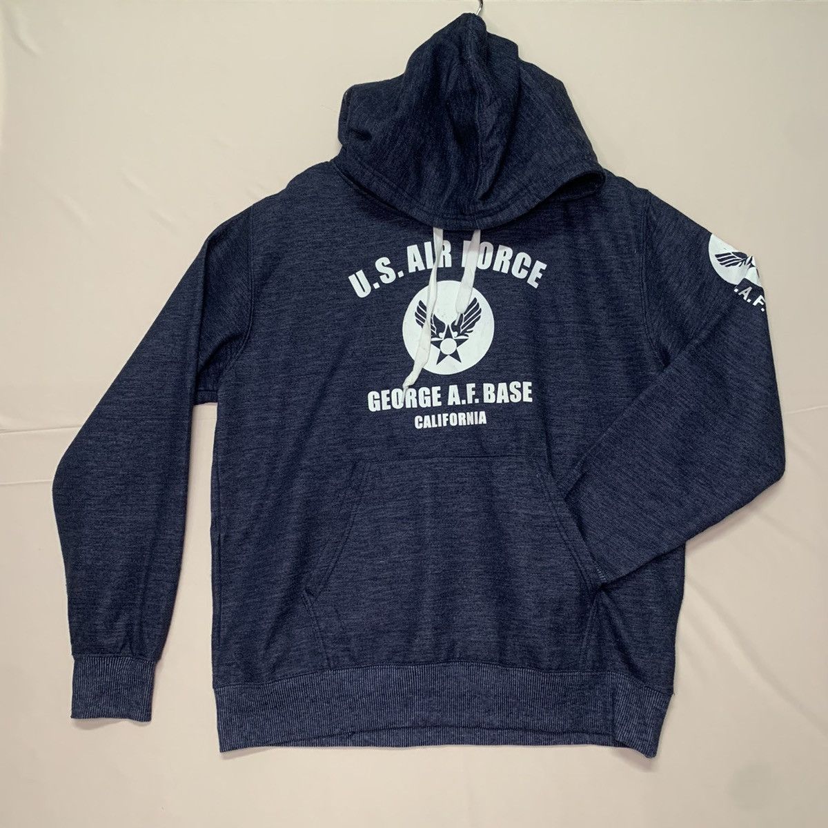 Vintage U.S.Air Force Hoodie Sweater Sweatshirt Large Size Size US L / EU 52-54 / 3 - 1 Thumbnail