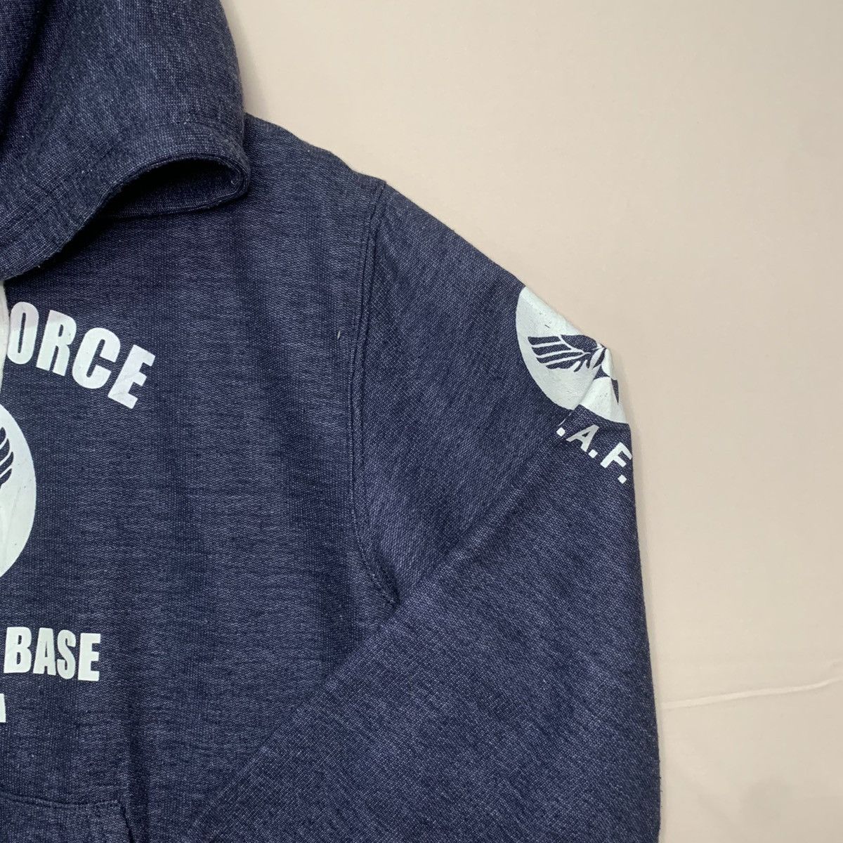 Vintage U.S.Air Force Hoodie Sweater Sweatshirt Large Size Size US L / EU 52-54 / 3 - 3 Thumbnail