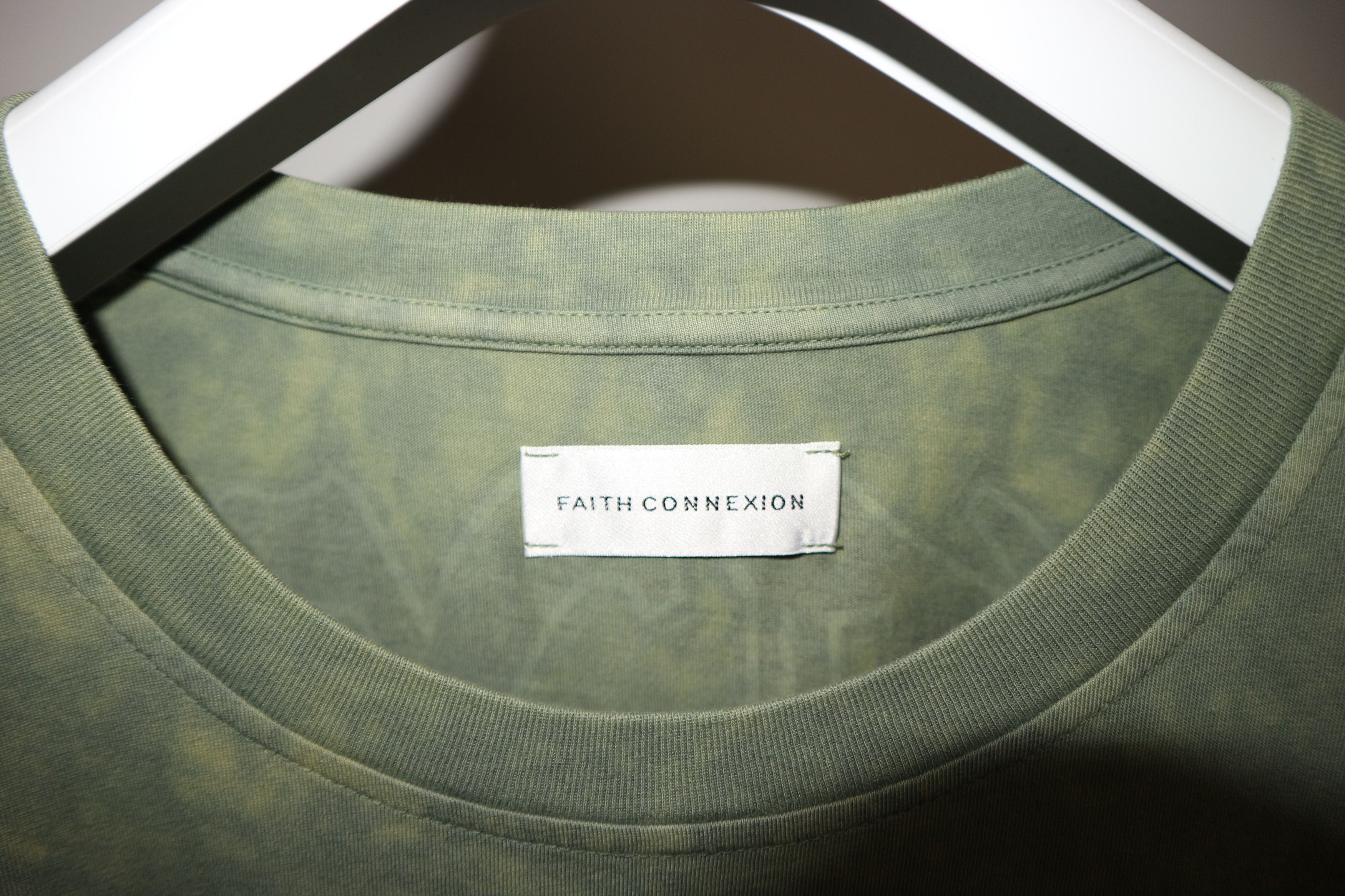 Faith Connexion distressed logo print t-shirt Size US XS / EU 42 / 0 - 4 Thumbnail
