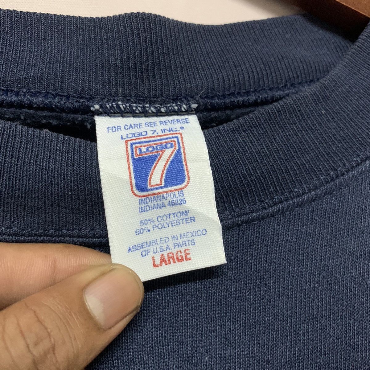 Logo 7 × Vintage Vintage Super Bowl Champions Crewneck Sweater Size US L / EU 52-54 / 3 - 6 Thumbnail