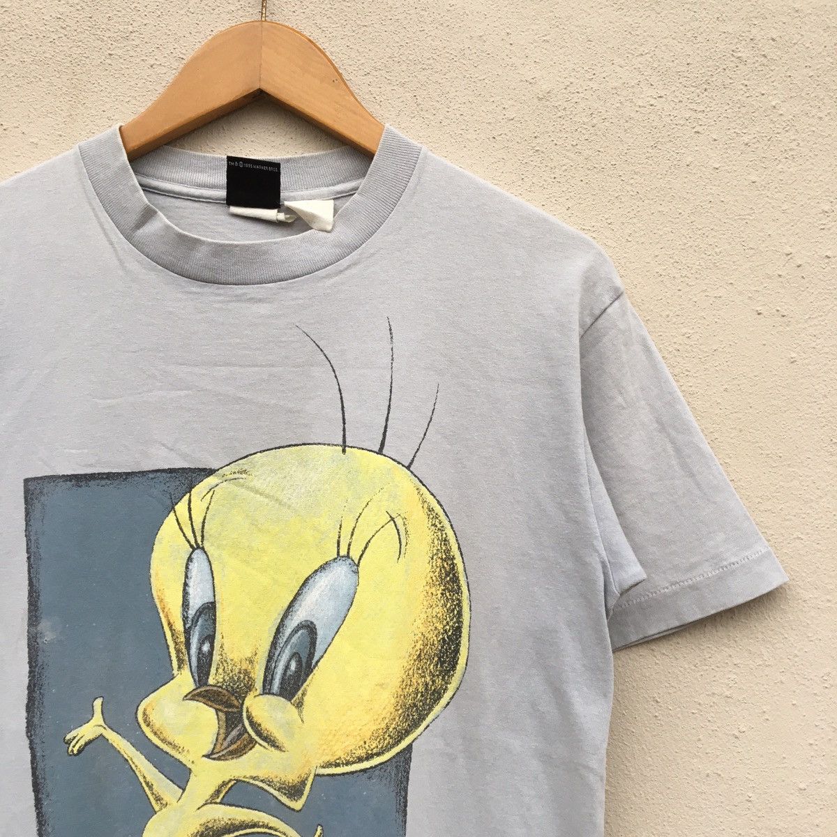 Cartoon Network × Vintage × Warner Bros Vintage 90s TWEETY WARNER BROS CARTOON T-shirt Size US M / EU 48-50 / 2 - 3 Thumbnail