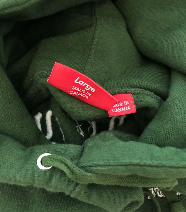 Peace hooded best sale sweatshirt supreme