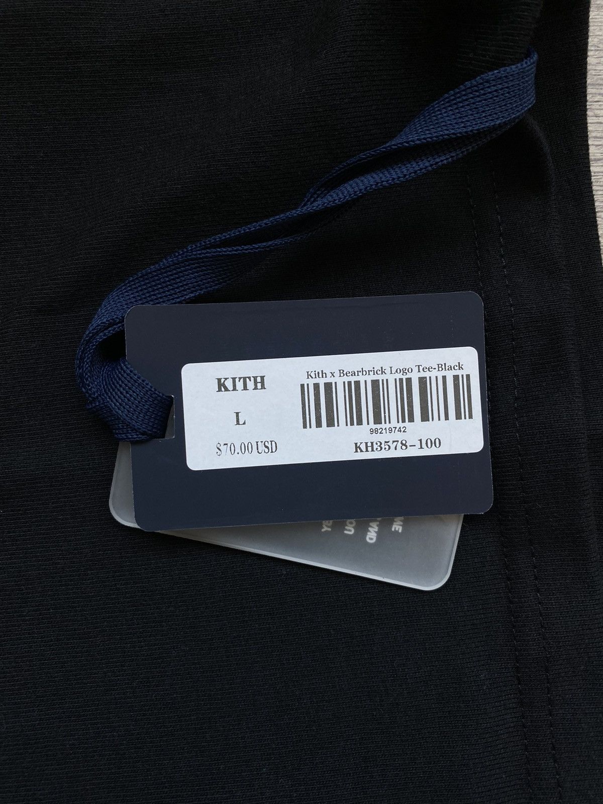 ☆ KITH x BEARBRICK Logo tee ロゴTシャツ ☆ Kith Kith x Bearbrick Logo Tee Black | Grailed