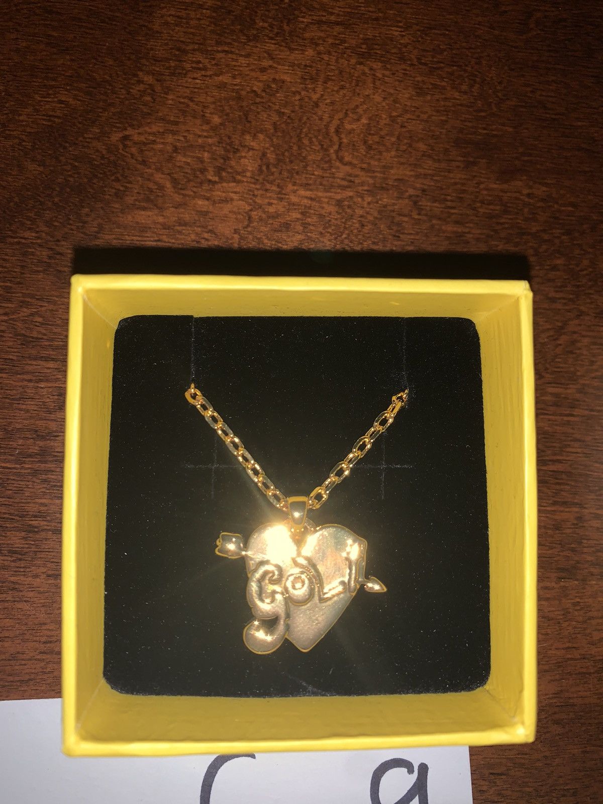 Golf Wang Golf wang golden heart chain | Grailed