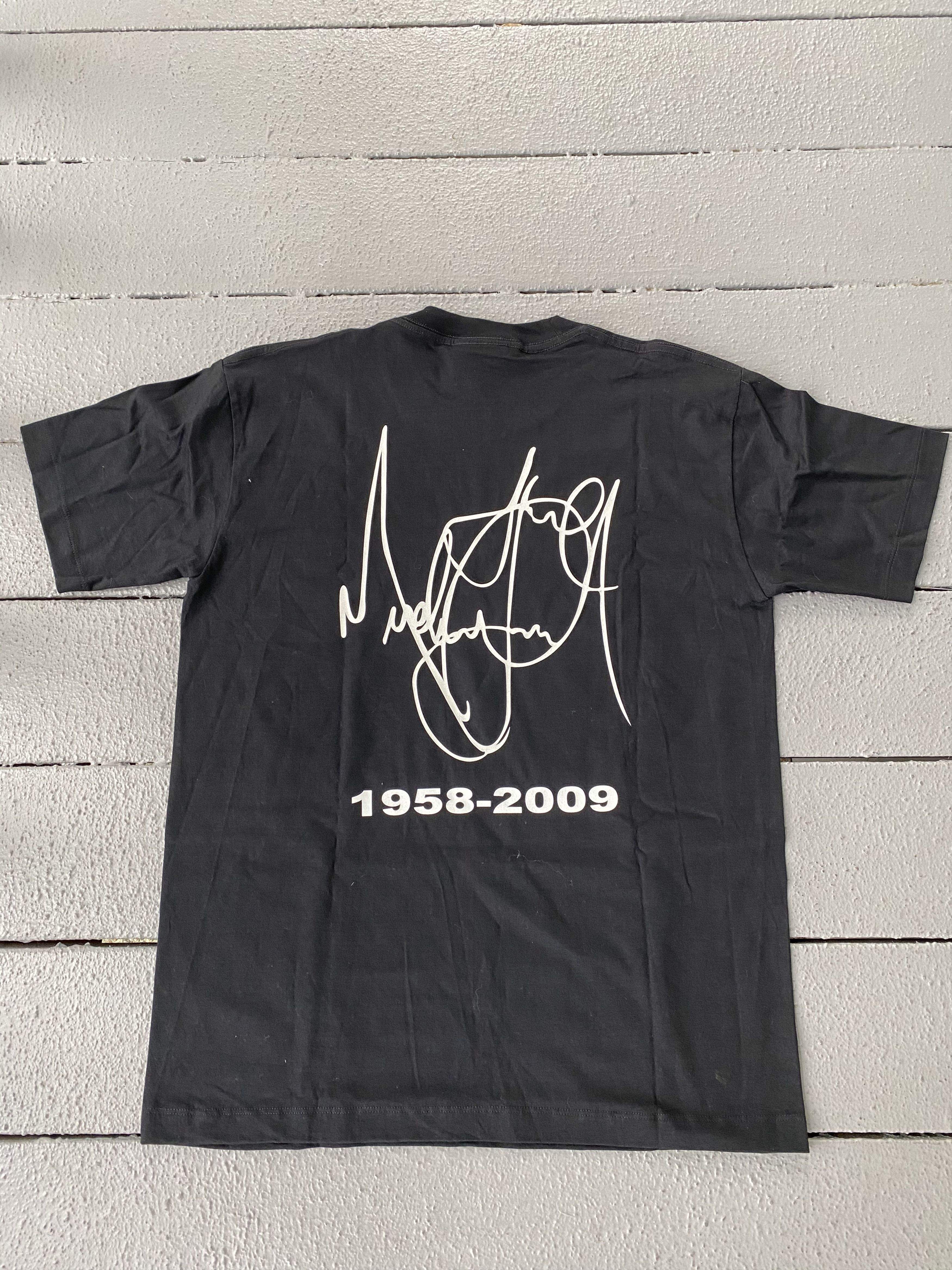 Band Tees × Kanye West × Michael Jackson RARE Michael Jackson Tribute Rap Tee Style Tee Shirt Travis Size US L / EU 52-54 / 3 - 3 Thumbnail