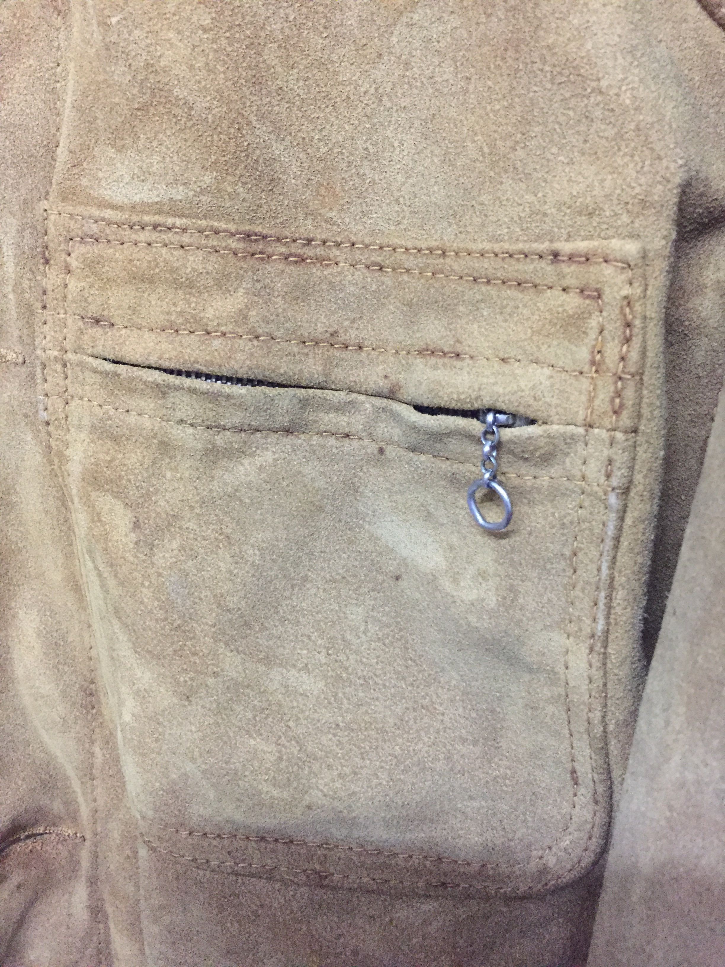 Golden Bear 90's Golder Bear heavy Suede multipocket jacket Size US L / EU 52-54 / 3 - 6 Thumbnail