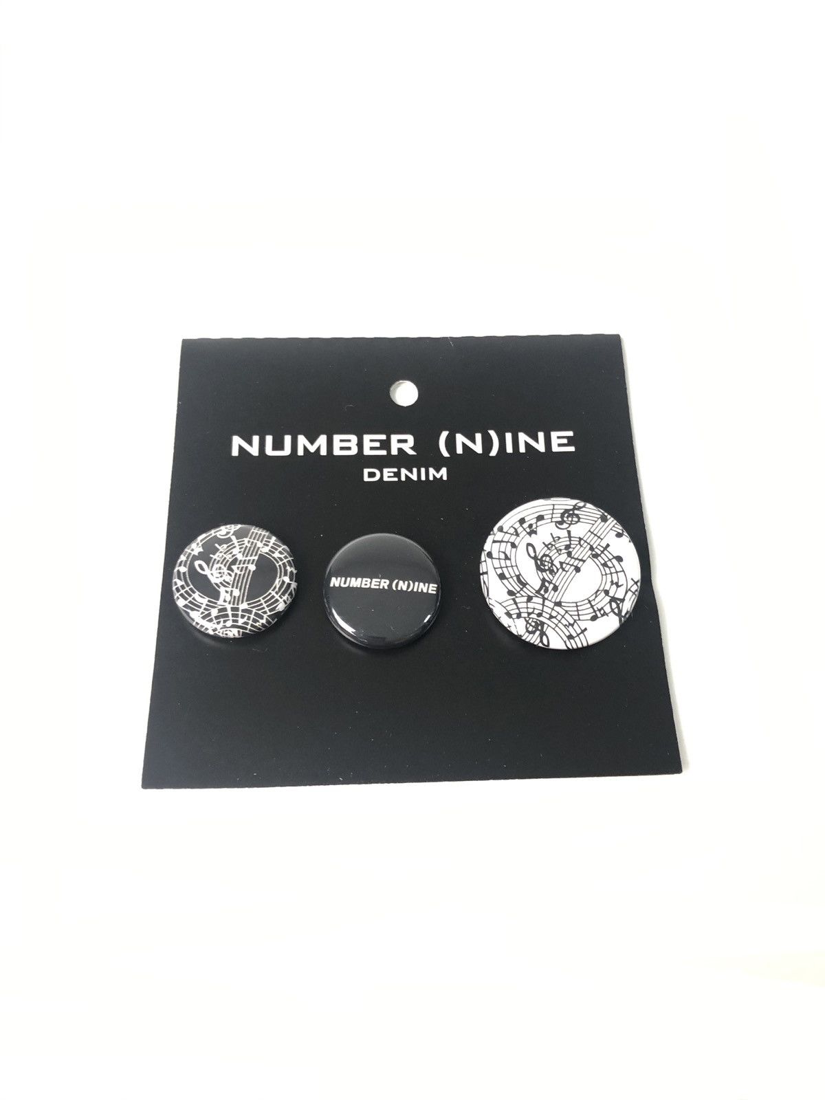 Number (N)ine Number (N)ine Notes 3 Badge pin set | Grailed