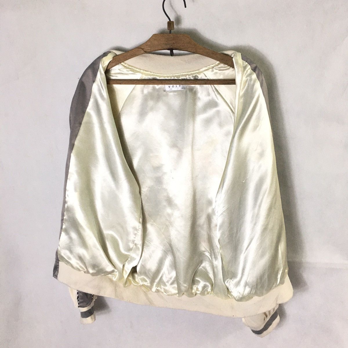 Japanese Brand Sukajan Souvenir Satin Embroidery Dragon Jacket Size US L / EU 52-54 / 3 - 5 Thumbnail
