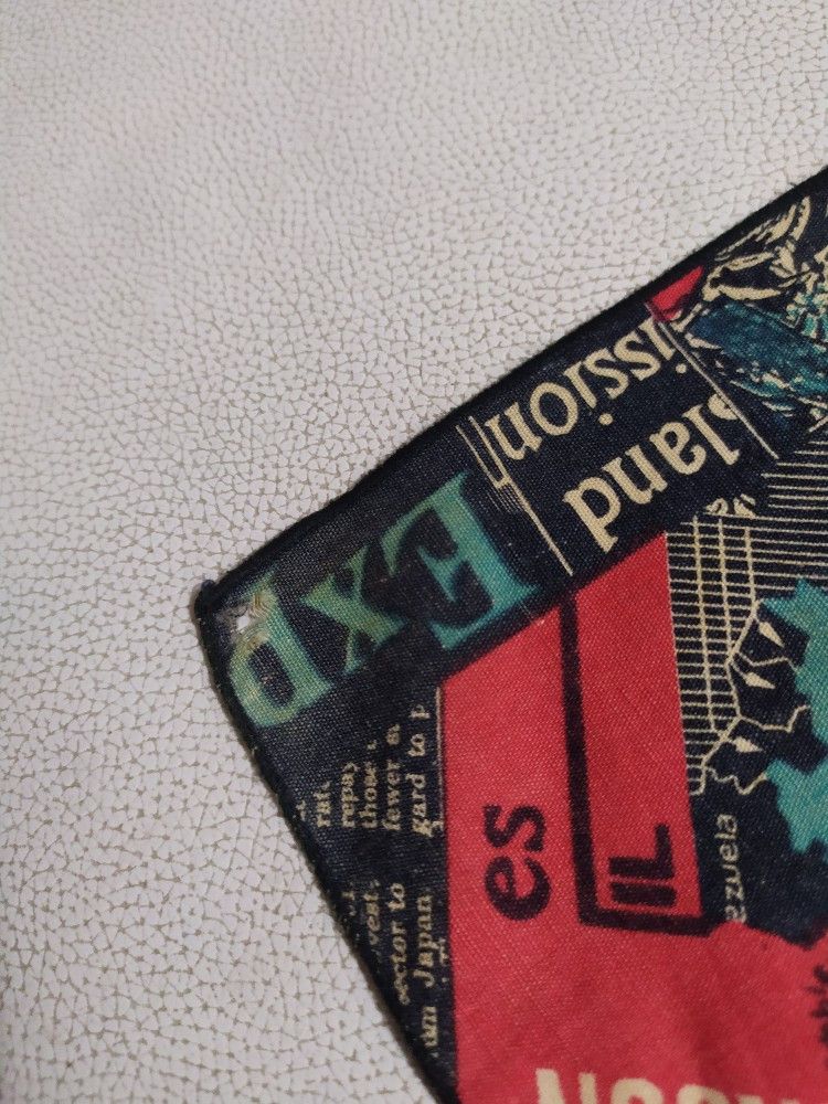 Vintage Vintage Fullprint Michael Jackson Madonna Handkerchief Size ONE SIZE - 12 Thumbnail