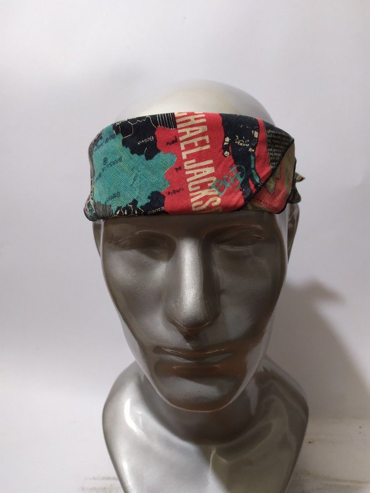 Vintage Vintage Fullprint Michael Jackson Madonna Handkerchief Size ONE SIZE - 4 Thumbnail