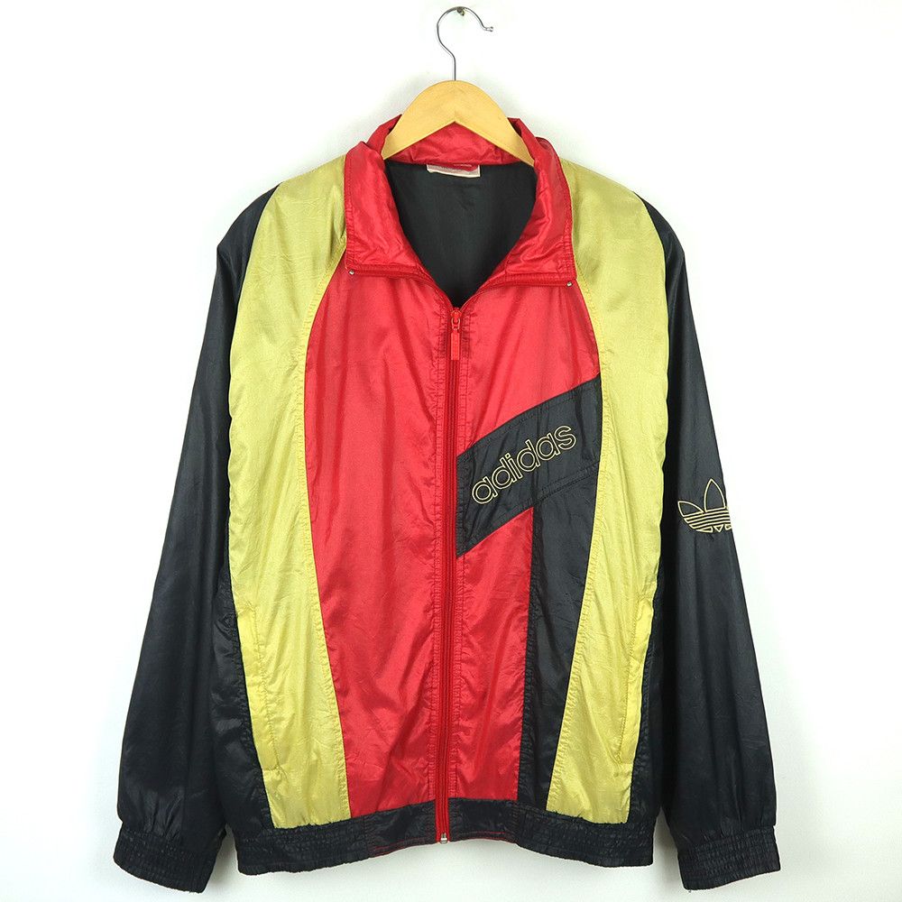 Rare Adidas Vintage 90s ADIDAS Shell Spray Track Top Jacket