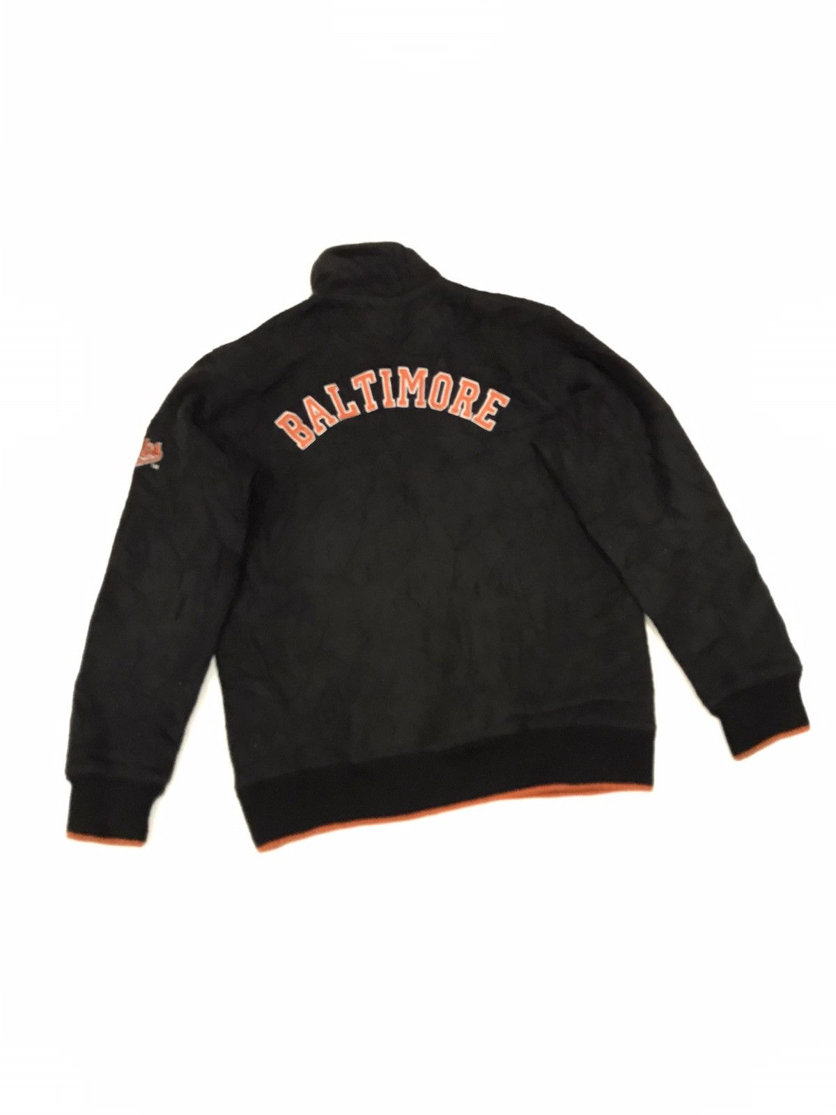 MLB × Majestic × Uniqlo BALTIMORE ORIOLES UNIQLO FLEECE JUMPER SWEATER JACKET Size US L / EU 52-54 / 3 - 1 Thumbnail