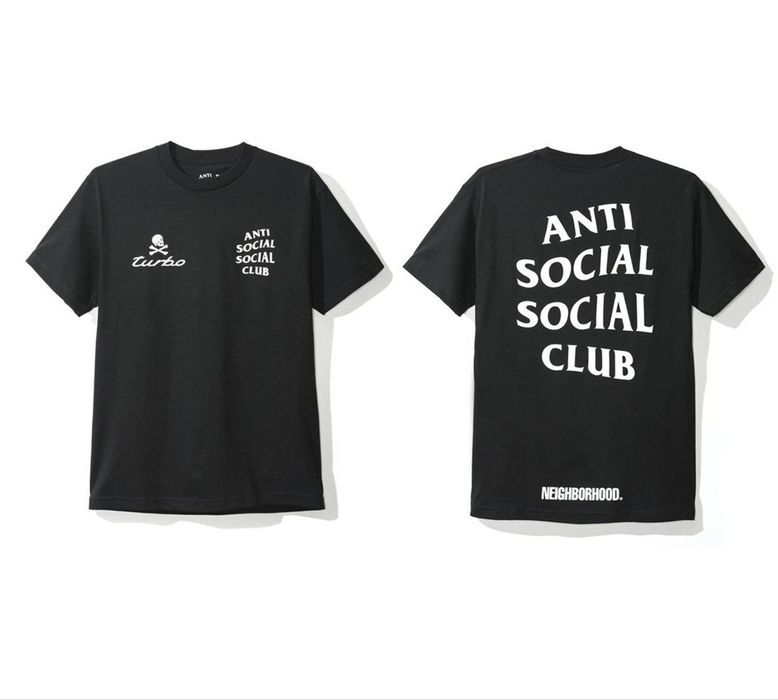 Neighborhood Anti Social Social Club X Neighborhood 911 Turbo Tee