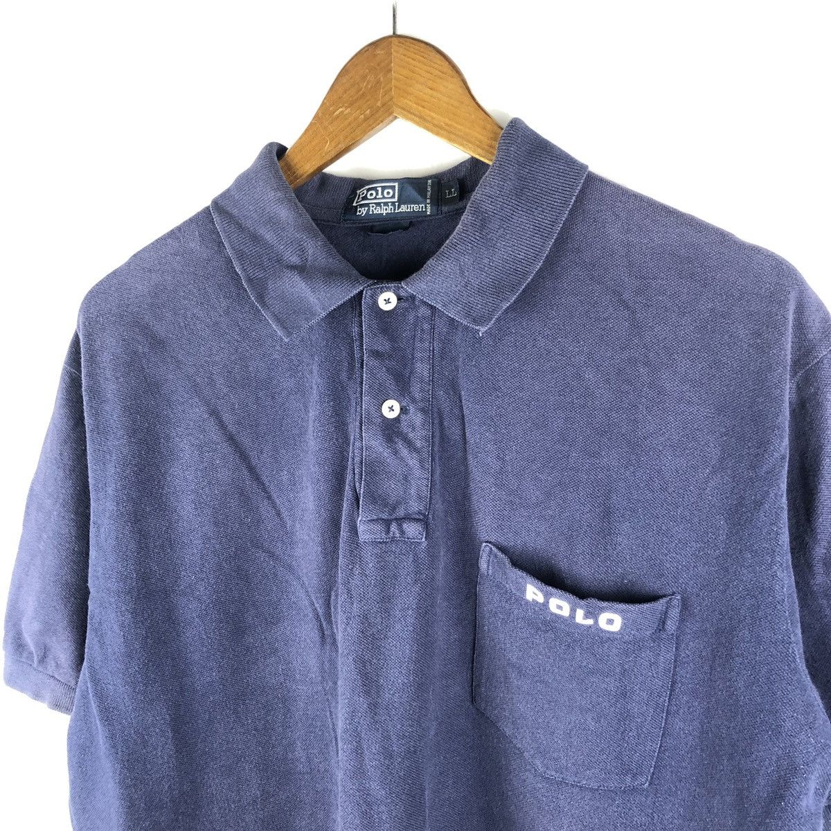 Polo Ralph Lauren × Vintage Vintage Polo Ralph Lauren Big Yacht Logo Size US XL / EU 56 / 4 - 3 Thumbnail