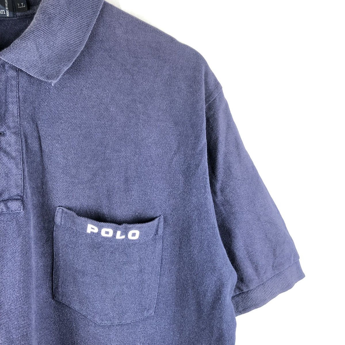 Polo Ralph Lauren × Vintage Vintage Polo Ralph Lauren Big Yacht Logo Size US XL / EU 56 / 4 - 4 Thumbnail