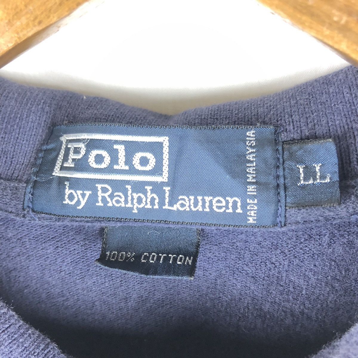 Polo Ralph Lauren × Vintage Vintage Polo Ralph Lauren Big Yacht Logo Size US XL / EU 56 / 4 - 5 Thumbnail