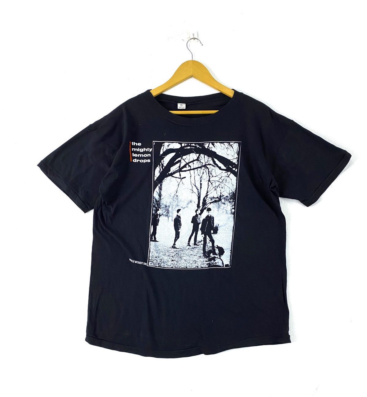 Band Tees vintage 1988 the mighty lemon drops UK tour rare t-shirts Size US XL / EU 56 / 4 - 1 Thumbnail