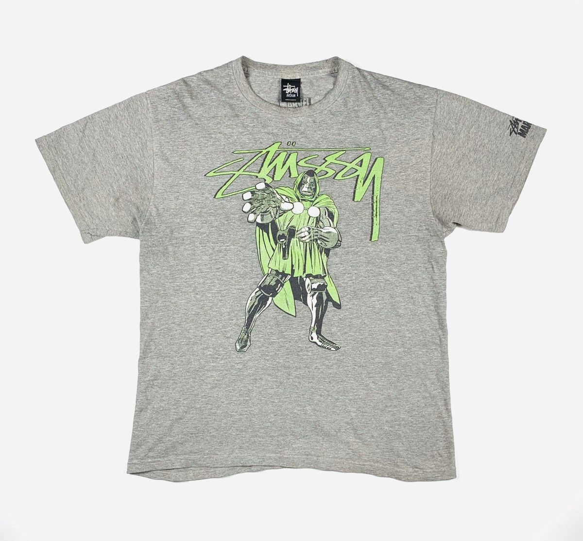 Marvel Comics × Stussy Stussy x Marvel Dr. Doom T-Shirt | Grailed
