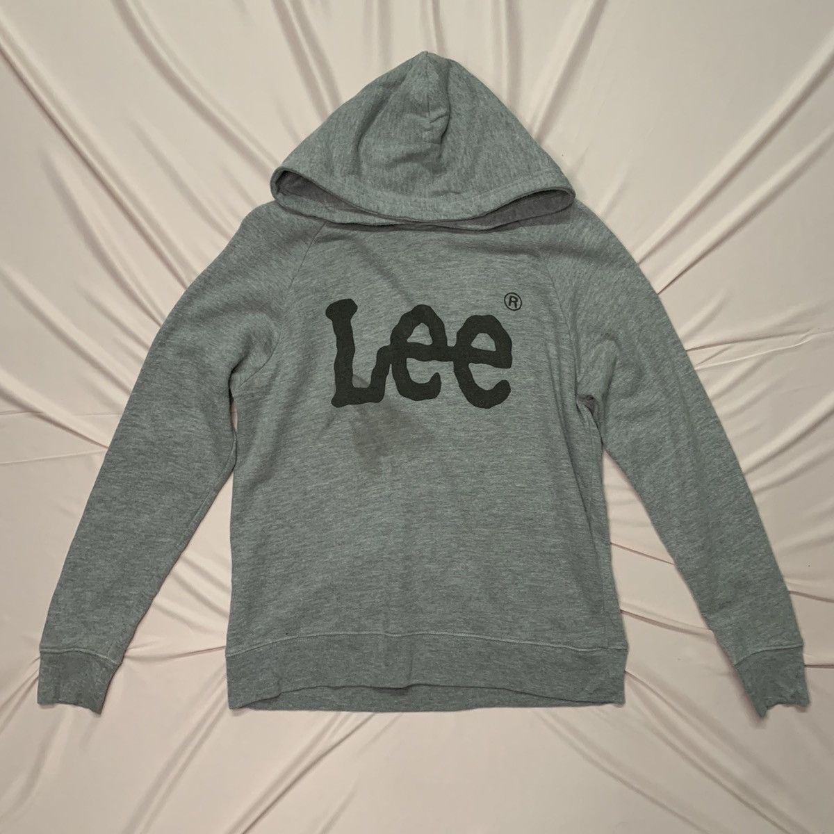 Lee × Vintage Vintage Lee Big Logo Hoodie Sweater Medium Size Size US M / EU 48-50 / 2 - 1 Thumbnail
