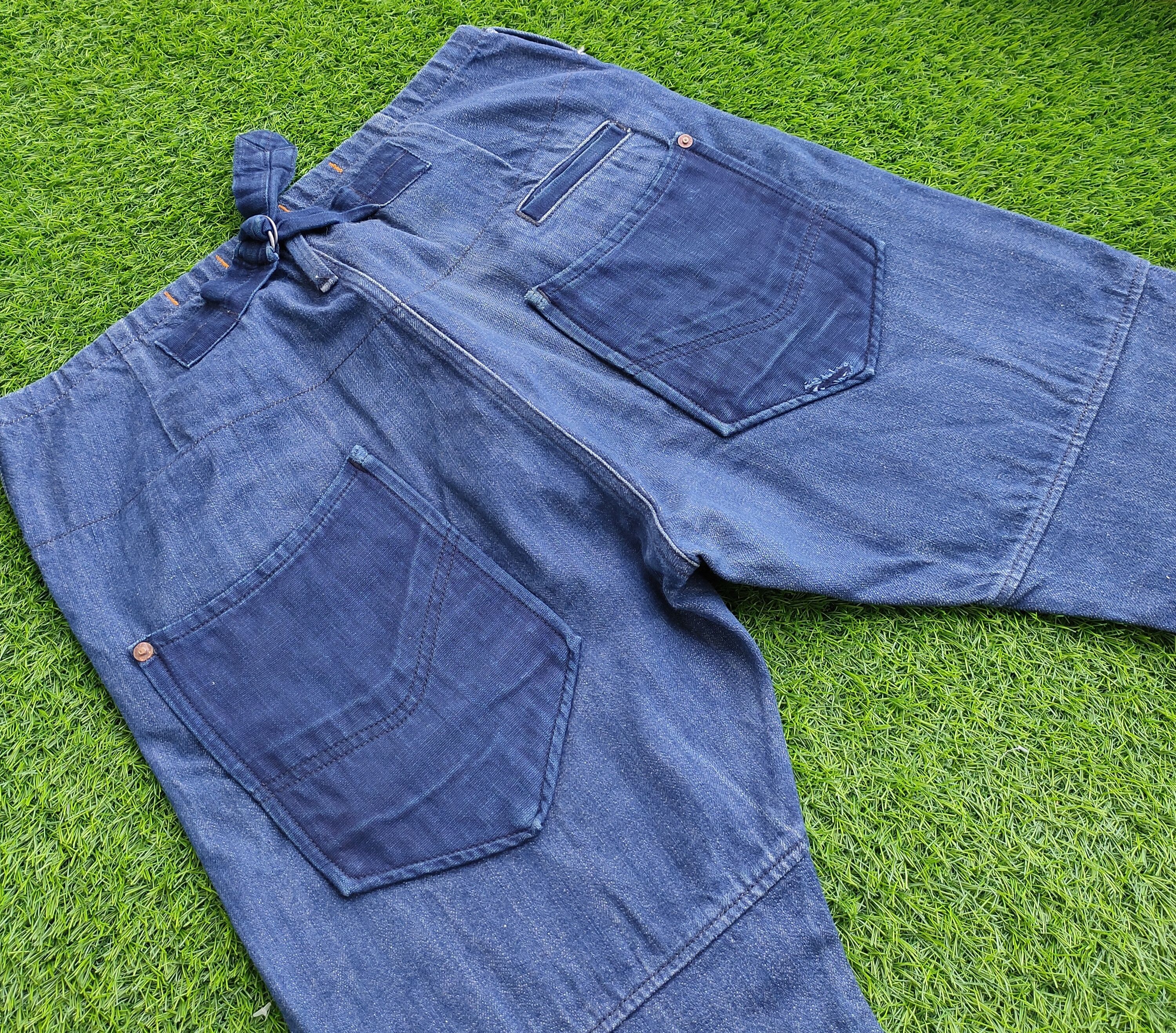 Japanese Brand × Vintage Vintage Canton Ovaralls Tokyo Buckle Denim Size US 34 / EU 50 - 6 Thumbnail