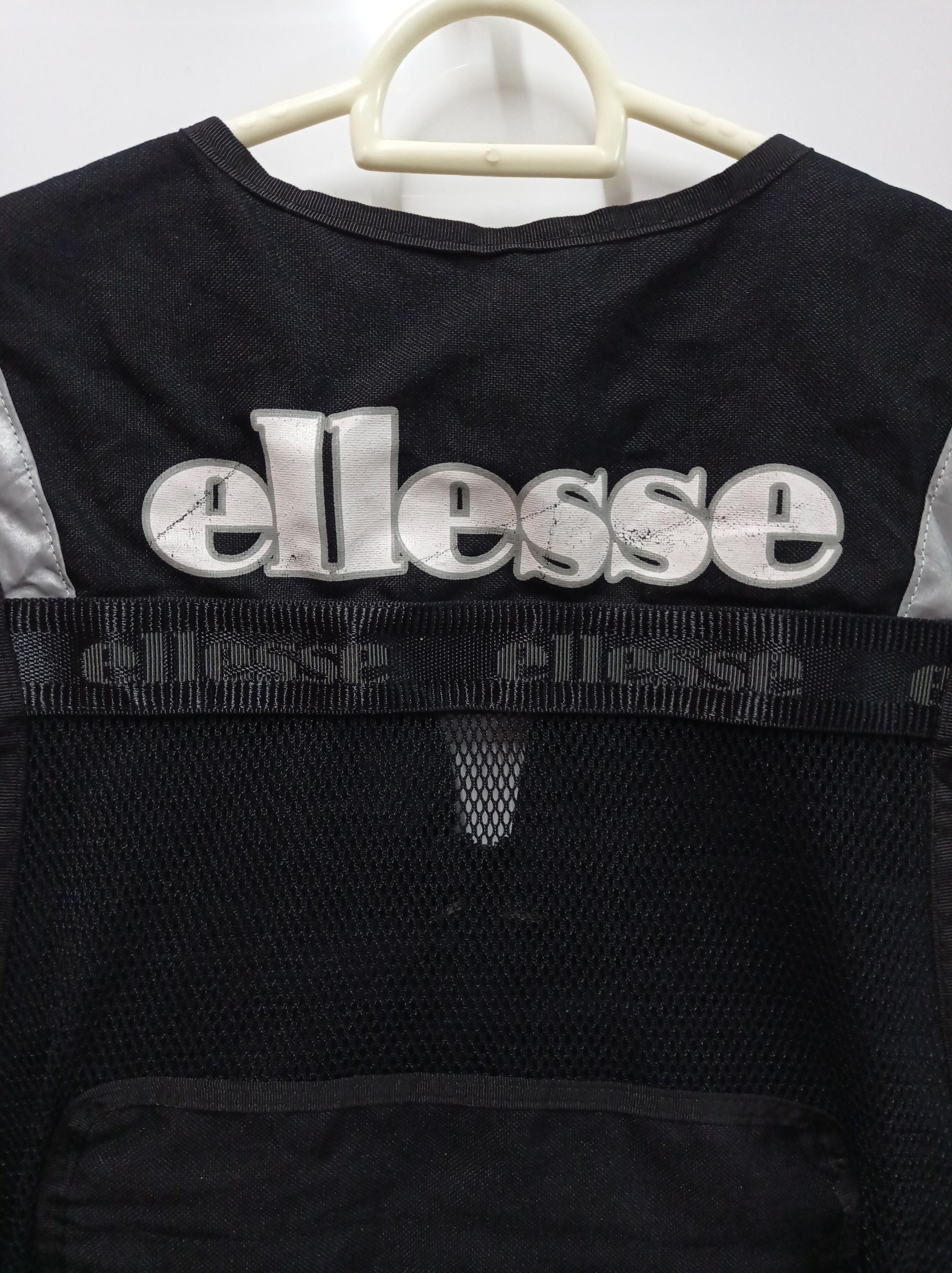 Ellesse 90s Ellese Vest Bubble pocket Spellout big logo Size US L / EU 52-54 / 3 - 5 Thumbnail
