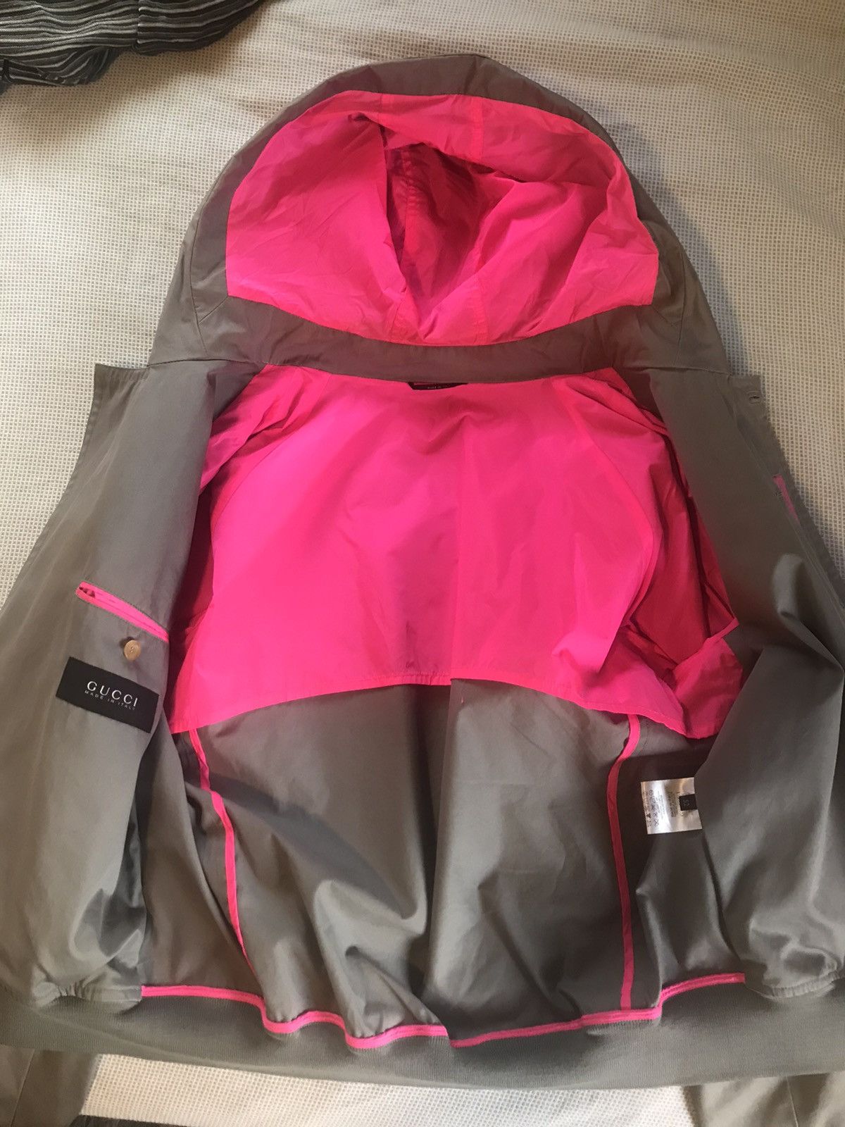 Gucci Grey Bomber jacket Size US L / EU 52-54 / 3 - 4 Thumbnail