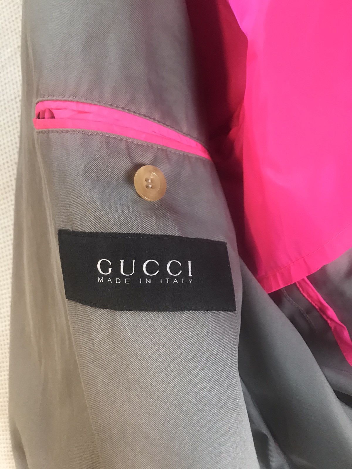 Gucci Grey Bomber jacket Size US L / EU 52-54 / 3 - 8 Thumbnail