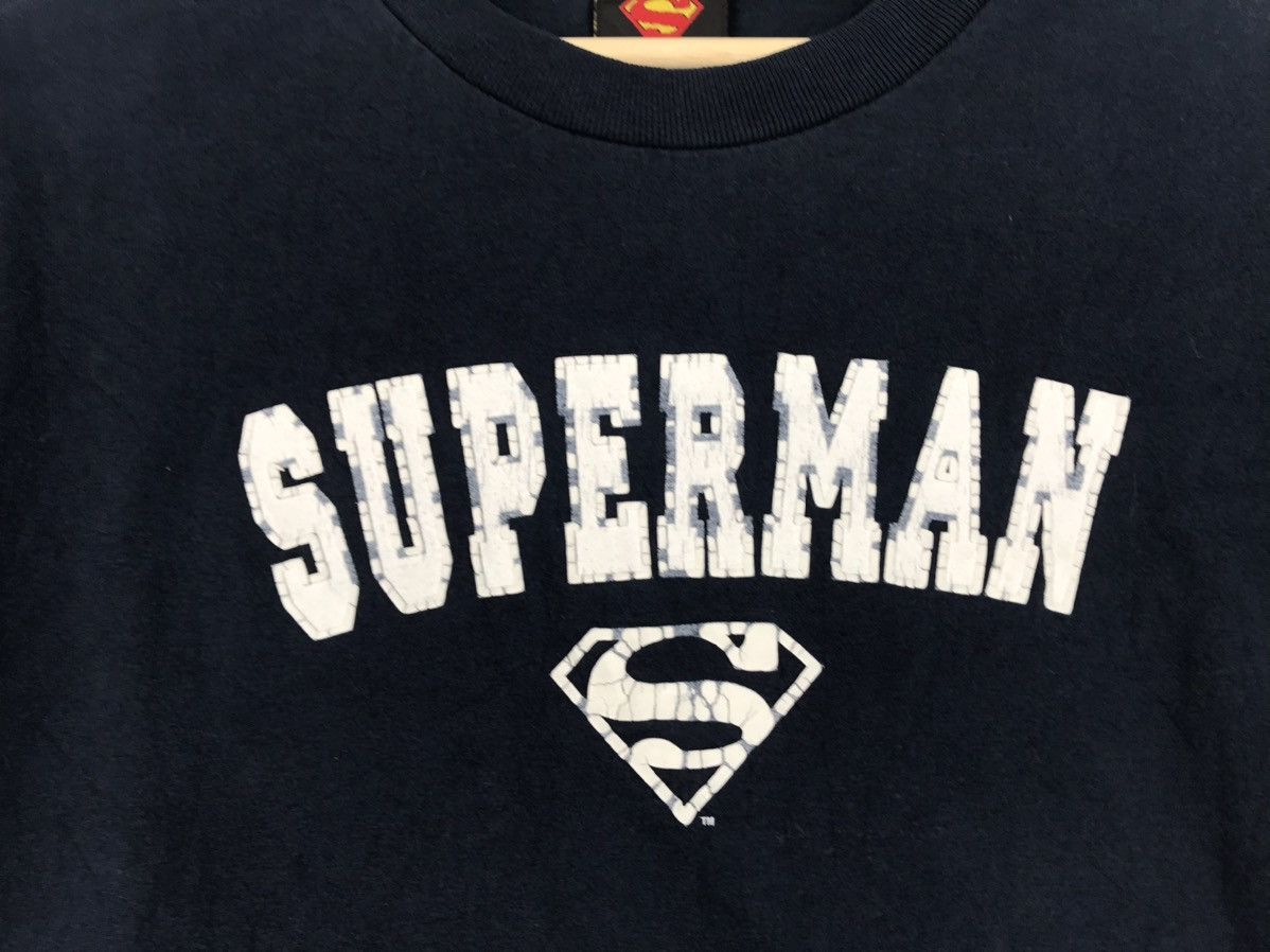 DC Comics VINTAGE 2000 SUPERMAN LOGO T-SHIRT Size US L / EU 52-54 / 3 - 4 Thumbnail
