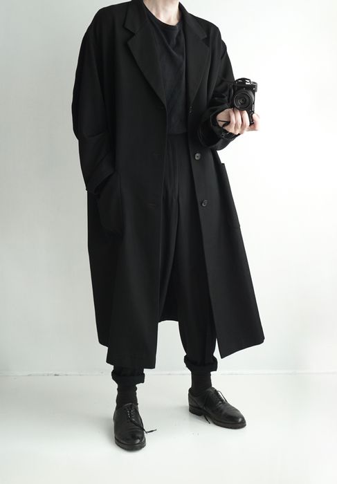 Yohji Yamamoto Coat | Grailed