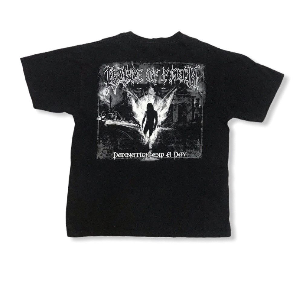 Band Tees × Vintage Vintage Cradle Of Filth Damination And A Day T-shirt Size US L / EU 52-54 / 3 - 2 Thumbnail