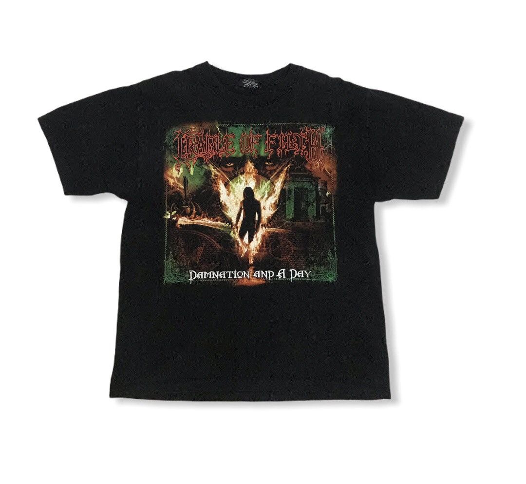 Vintage Cradle Of Filth Damination And A Day T-shirt