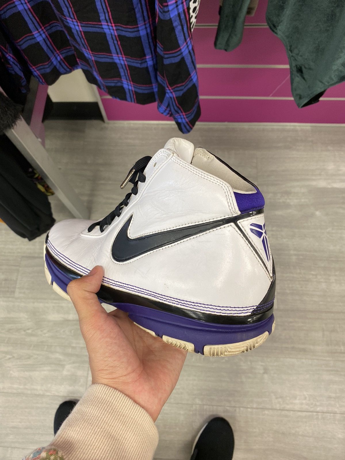 Nike Zoom Kobe 2 Lite 'White Varsity Purple' 317088-101