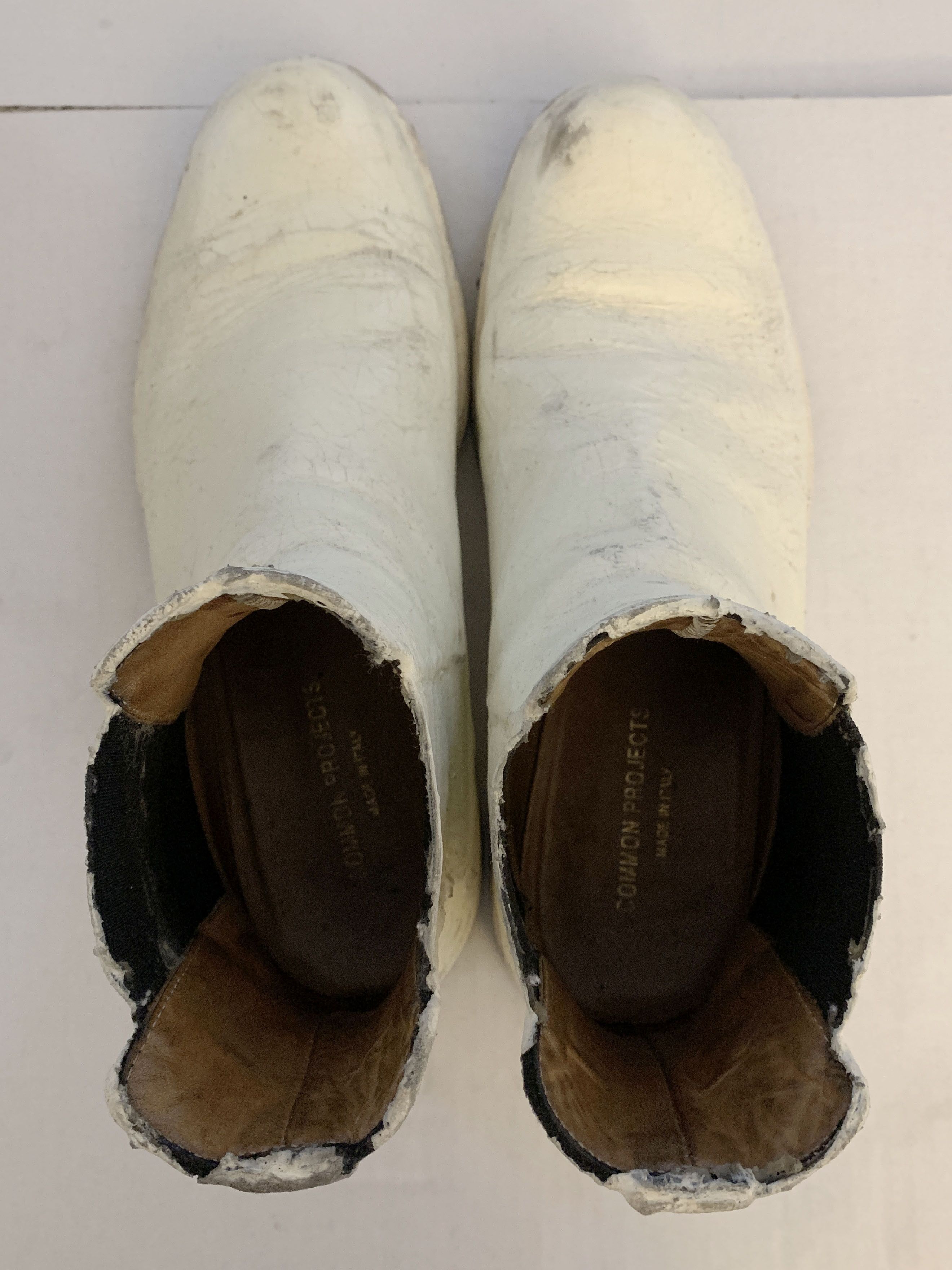 Common Projects Common Projects Postal Boot 42 White Latex Size US 9 / EU 42 - 1 Thumbnail