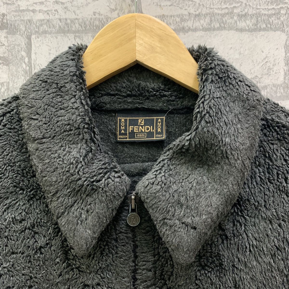 Fendi Fendi Fleece Style Jacket Size US M / EU 48-50 / 2 - 4 Thumbnail