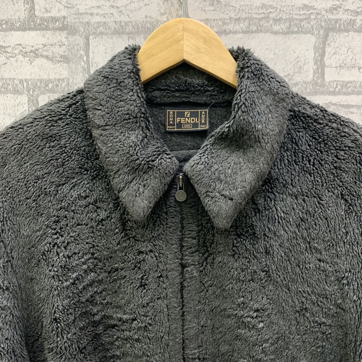 Fendi Fendi Fleece Style Jacket Size US M / EU 48-50 / 2 - 5 Thumbnail